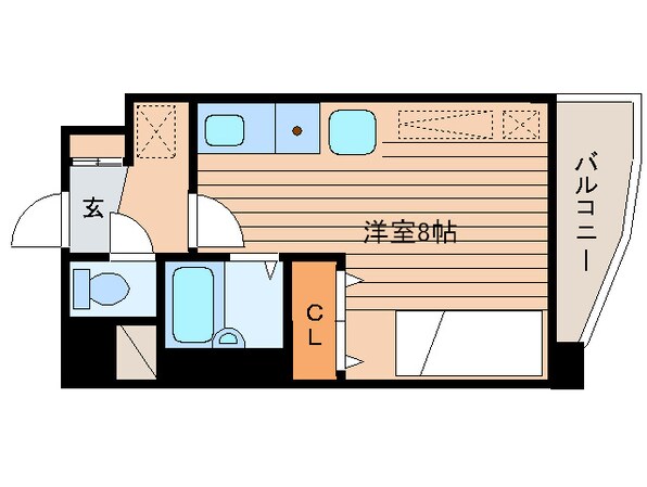 アンジェリ－ク・コアの物件間取画像